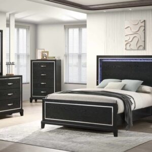 F9672 QUEEN LED BED