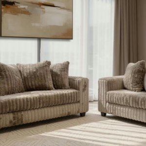 HUGO MOCHA SOFA/LOVESEAT