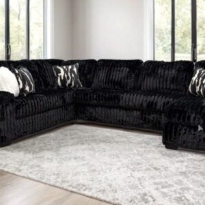 ALLISON BLACK SECTIONAL