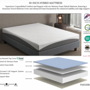 10-INCH SAGE MATTRESS KING